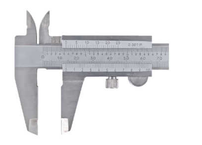 Posuvné měřítko HITEC 150/0,02 mm/ïnch s pojistným šroubem kulatý hloubkoměr (101-162)