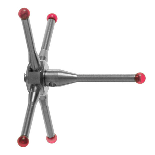 Dotek hvězda 5-ti směrový závit M3 kulička Ø 2mm materiál rubín délka 21,5mm RENISHAW (A-5003-0076)