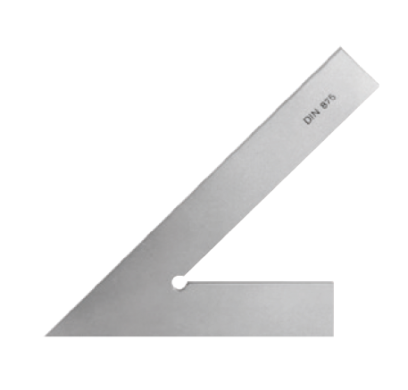 Ostrý úhelník 45° HITEC plochý DIN 875/2, speciální ocel  150 x 100 mm   (301-61)