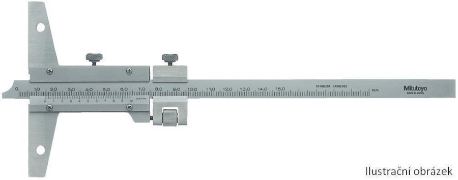 527-103: Analogový hloubkoměr s noniem MITUTOYO 0-300/0,02mm