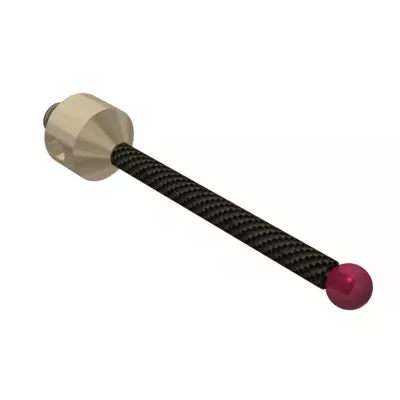 Dotek M5 rubínová kulička ø5,0 mm 01-M5-R5-L47,5-ML38-SCFC3,5-BTi11 MITUTOYO (K650176)