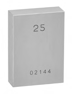 Koncová měrka ze speciální oceli 16,5 mm třída přesnosti 0 (HT-510-95)