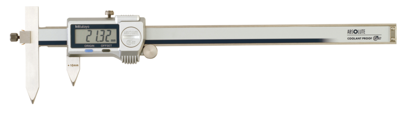 573-606-20: Digitální posuvné měřítko MITUTOYO 10-210/0,01mm s posunutým středem