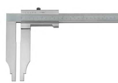 Posuvné měřítko jednostranné pro vnitřní a vnější měření 800/0,05 mm/inch (HT-110-36)