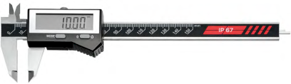 Digitální posuvné měřítko IP67 s bezdrátovým přenosem dat 150/0,01 mm/inch (HT-101-701)