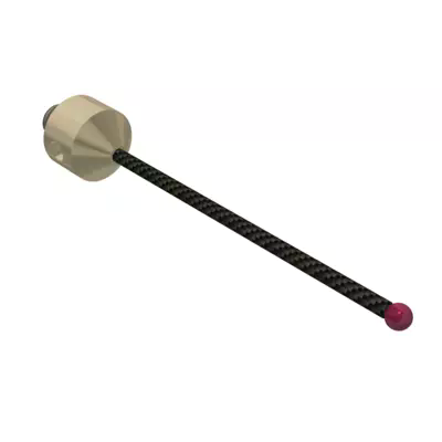 Dotek M5 rubínová kulička ø3,0 mm 01-M5-R3-L56,5-ML46,5-SCFC2-BTi11 MITUTOYO (K650166)