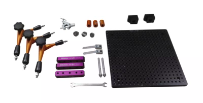 Sada eco-fix quick S, deska 250x250mm 21dílná CMM fixtures, eco-fix KOMEG (K551302)