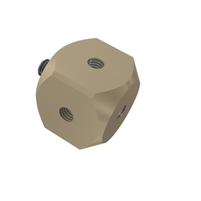 Titanový držák krychlového doteku M5 10-5-M5-L20-BTi MITUTOYO (K650051)