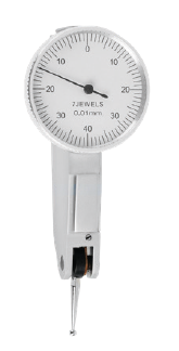 Páčkový úchylkoměr HITEC Ø 40 mm horinzontální 0,2/0,002 mm dotek ocel Ø 2 mm (281-40)