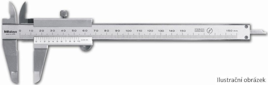 530-502: Analogové posuvné měřítko s Noniem MITUTOYO 0-1000/0,05mm