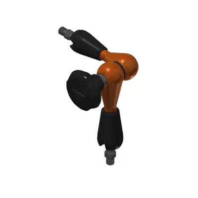 Hydraulický kloubový stojan S 130mm M6 CMM fixtures, eco-fix KOMEG (K551332)