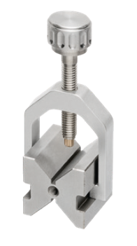 Prizmatický X blok HITEC se svorkou 25x20x20 mm - pro upnutí Ø 2-18 mm (302-591)