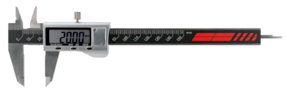 Digitální posuvné měřítko HITEC 300 mm/0,01 mm/inch hliníkový kryt (109-47)