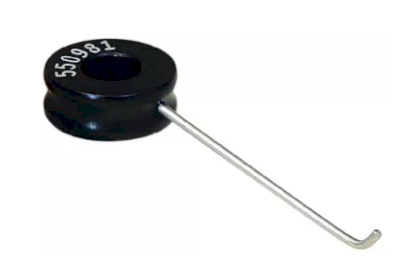 Pružinová spona s ohnutou špičkou, A=30° L=19 mm opti-fix KOMEG (K550978)