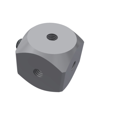 Držák krychlového doteku M5 hliník 10-5-M5-L10-BAl MITUTOYO (K650498)