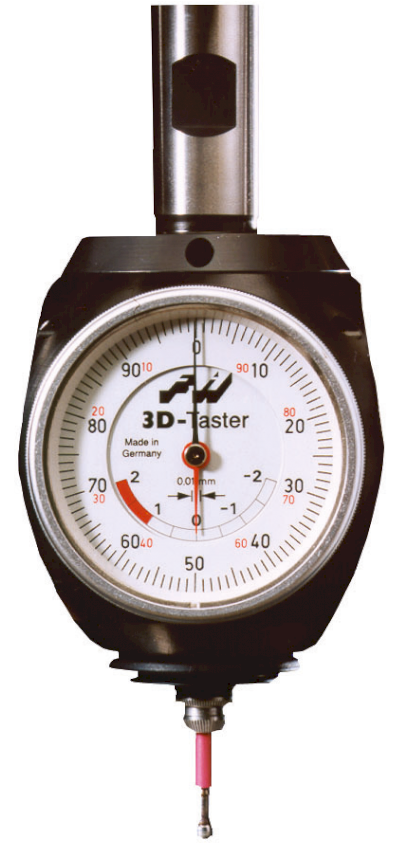 3D sonda „HAIMER“ přesnost 0,01 mm IP67, upínání průmer 20 mm (HT-580-60)