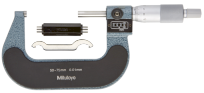 193-103: Analogový třmenový mikrometr s čítačem MITUTOYO 50-75/0,01mm