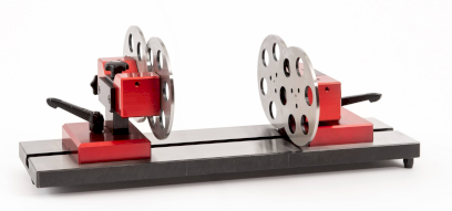 Tester soustřednosti FISSO s rolovacími kotouči deska délka 1000 mm (RLPG 240/1000) (560-30)