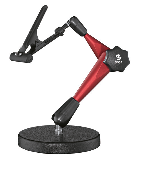 Stojánek FISSO 3D kloubový  STRATO-LINE se svorkou -výška 433 mm (M-28) (570-74)