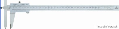 536-107: Analogové posuvné měřítko s Noniem MITUTOYO 10-300/0,02mm s posunutým středem