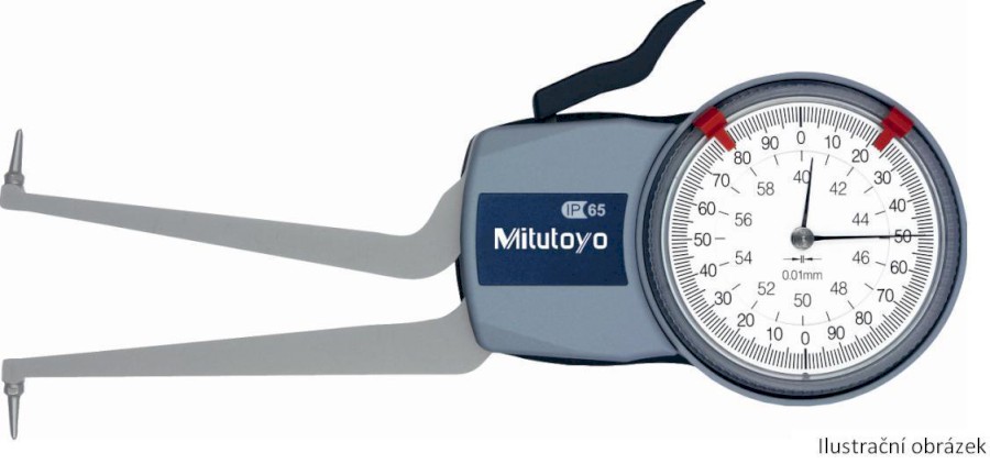 209-303: Číselníkové úchylkoměry s měřicími rameny pro
vnitřní měření MITUTOYO 20-40/0,01mm