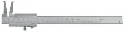 Posuvné měřítko pro drážky 10-160/0,05 mm (HT-120-55)