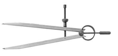 Kružítko HITEC s pevnými kalenými hroty 250 mm (1400-006)