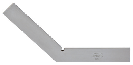 Tupý úhelník 135° HITEC plochý DIN875/2, speciální ocel   75 x 75 mm (301-53)