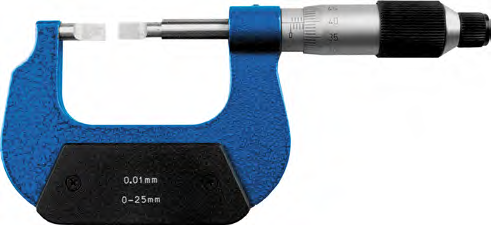 Analogový mikrometr s nožovými doteky 50-75/0,01 mm (HT-200-72)