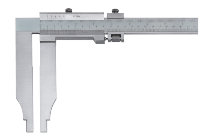 Posuvné měřítko HITEC jednostranné pro vnitřní a vnější měření 1000/0,05 mm/inch jemné nastavení čelisti 300 mm (113-13)