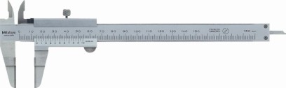 536-134: Analogové posuvné měřítko s Noniem MITUTOYO 0-150/0,05mm čelistmi ve tvaru ostří