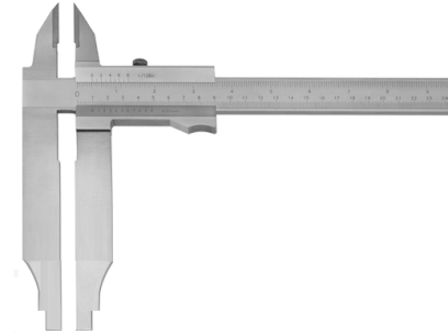 Posuvné měřítko obopustranné pro vnitřní a vnější měření 1000/0,05 mm/inch (HT-111-37)