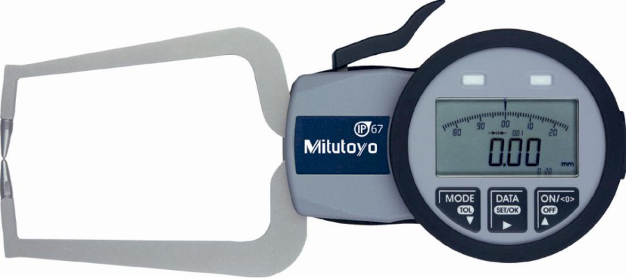 209-572: Digitální úchylkoměry s měřicími rameny pro
vnější měření MITUTOYO 0-20/0,01 mm