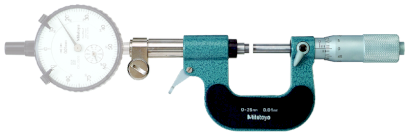 107-206: Třmenový mikrometr pro sériové měření MITUTOYO 125-150/0,01mm