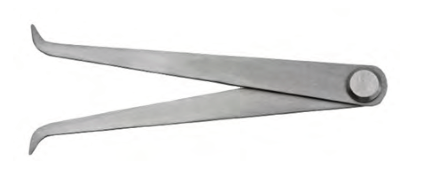 Měřicí kružítko nýtované pro vnitřní měření  150 mm (HT-1400-045)