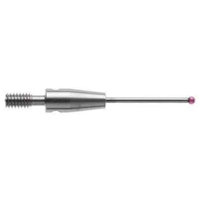 Dotek pro střed hvězdy závit M2 kulička Ø 1mm materiál rubín délka 18mm RENISHAW (A-5003-4791)