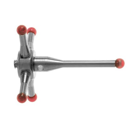 Dotek hvězda 5-ti směrový závit M2 kulička Ø 2,5mm materiál rubín délka 19,3mm RENISHAW (A-5000-7629)