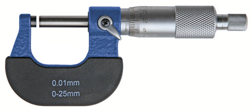 Analogový mikrometr HITEC s tepelnou ochranou 200-225/0,01 mm + nastavovací měrka (209-09)