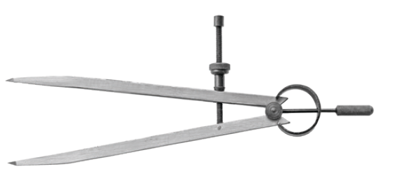 Kružítko HITEC s pevnými kalenými hroty 100 mm (1400-001)