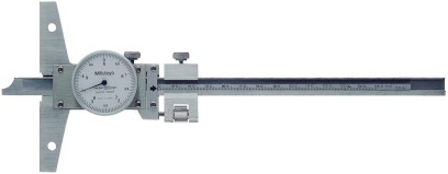 527-301-50: Analogový hloubkoměr s číselníkovým úchylkoměrem MITUTOYO 0-150/0,05mm