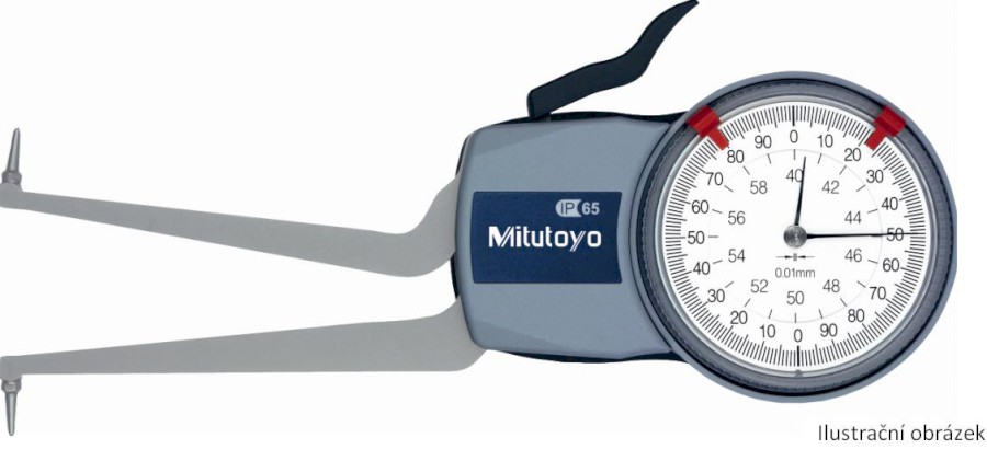 209-310: Číselníkové úchylkoměry s měřicími rameny pro
vnitřní měření MITUTOYO 50-100/0,01mm