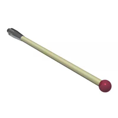 Dotek M4 strojní rubínová kulička 8,0 mm 01-M4-R8-L100-ML100-CER4,5-BS7- pájené součásti MITUTOYO (K650217)