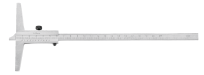 Analogový hloubkoměr HITEC s kulatým dotekem 300/0,02 mm (120-413)