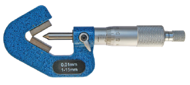 Analogový mikrometr HITEC pro 3-břité nástroje 5 - 20/0,01 mm (201-31)