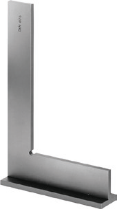 Zkušební úhelník se základnou HITEC nerezový  250 x 165 mm DIN 875/0 (300-74)