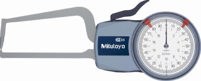 209-407: Číselníkové úchylkoměry s měřicími rameny pro
vnější měření MITUTOYO 0-20/0,01mm