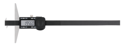 Digitální hloubkoměr HITEC s dvojitým nosem 300/0,01 mm/inch ABS výstup dat (120-443)