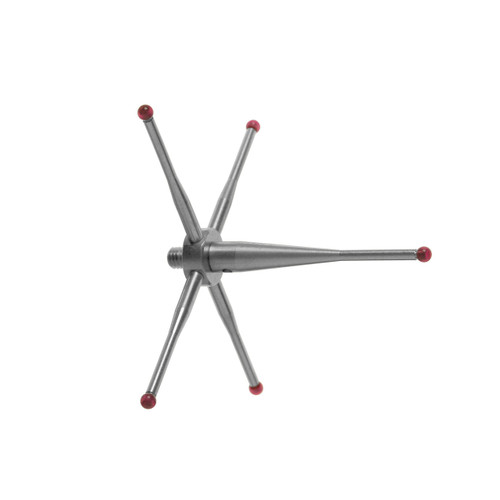 Dotek hvězda 5-ti směrový závit M3 kulička Ø 2mm materiál rubín délka 31,5mm RENISHAW (A-5003-0077)