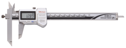573-611-20: Digitální posuvné měřítko MITUTOYO 0-150/0,01mm s odsazenými čelistmi