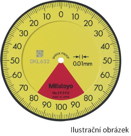 2959SB: Jednootáčkový číselníkový úchylkoměr MITUTOYO 1,6(zdvih vřetene 5)/0,01mm